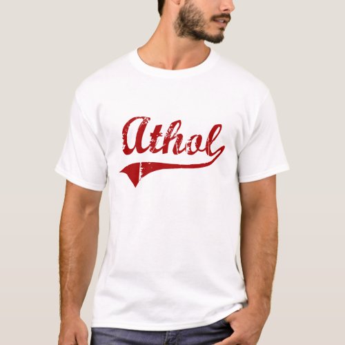 Athol Massachusetts Classic Design T_Shirt
