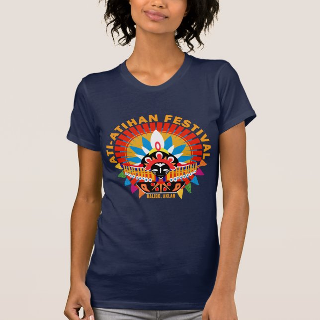  Ati-Atihan, Ati-atihan Festival, Philippine Festi T-Shirt (Front)