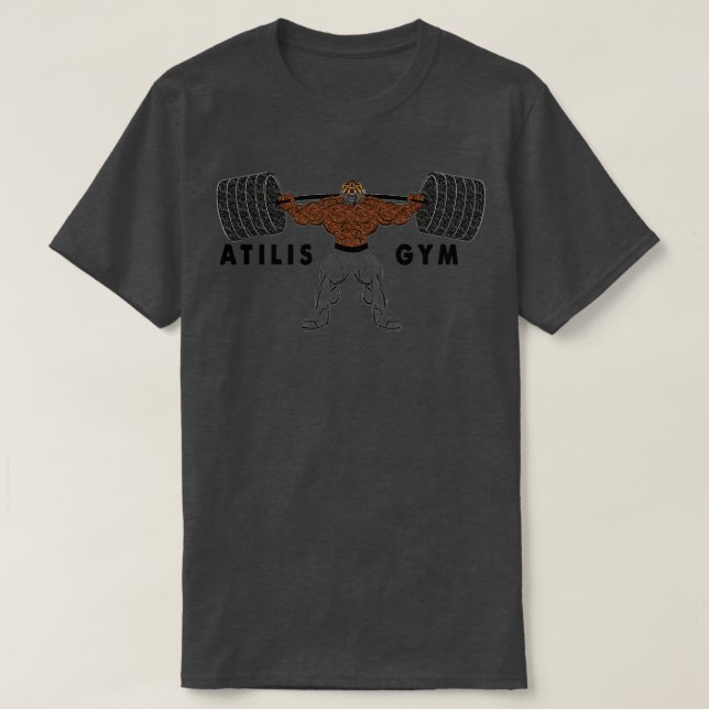ATILIS GYM FITNESS  (2)  T-Shirt (Design Front)