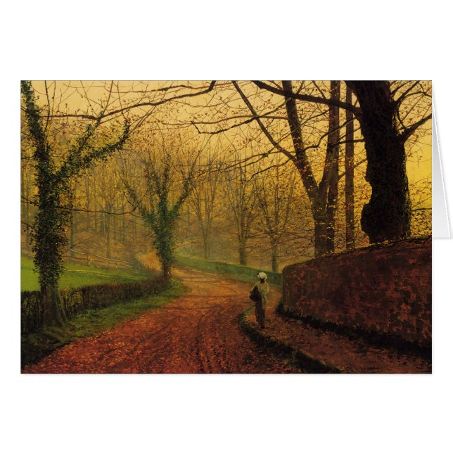 Atkinson Grimshaw Stapleton Park 1877 CC0060 Cards (Front Horizontal)
