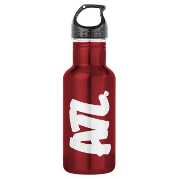 Atl Letters Stainless Steel Water Bottle by TurnRight at Zazzle