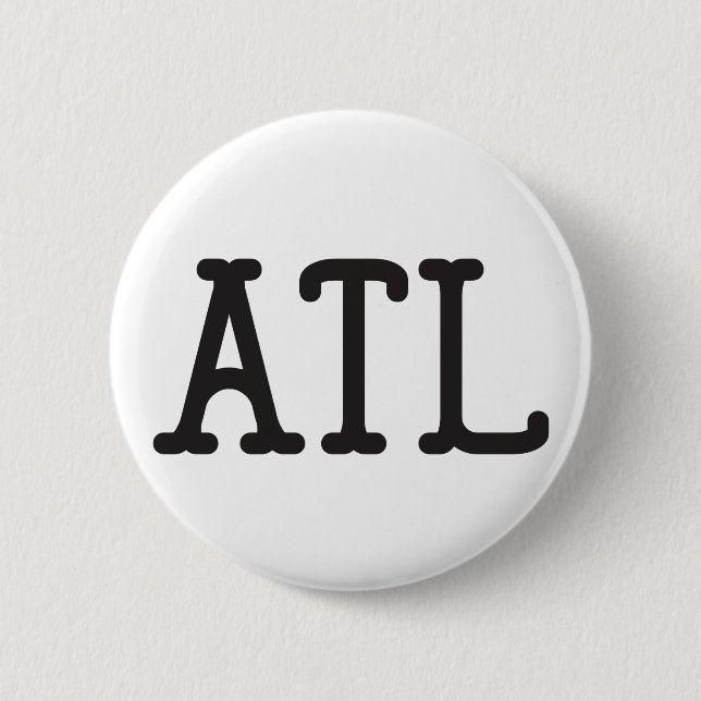 ATL PINBACK BUTTON (Front)