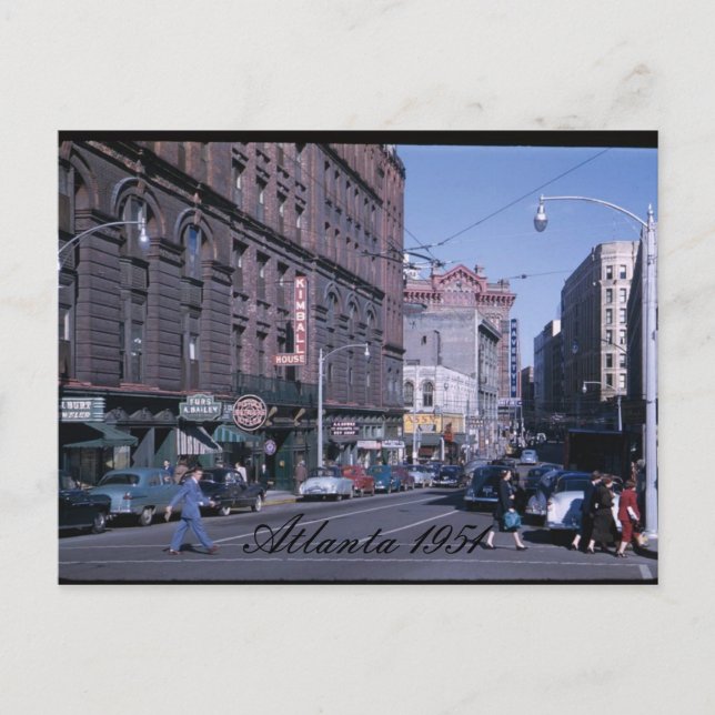 Atlanta 1951 Postcard (Front)