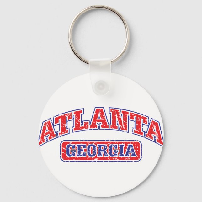 Atlanta Athletic Keychain (Front)