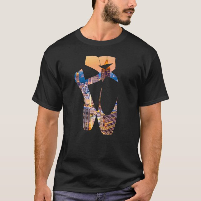 Atlanta Ballet Pointe Shoe Women Girls T-Shirt (Front)