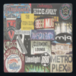 Atlanta Bars, Atlanta Bars Stone Coaster<br><div class="desc">Atlanta Bars,  Atlanta Bars Coaster,  
Atlanta,  ATL,  Atlanta Coasters,  Atlanta Ornament,  Atlanta Christmas Ornament,  Atlanta Landmarks,  custom coasters by hazel, </div>