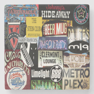 Atlanta Bars, Atlanta Bars Stone Coaster