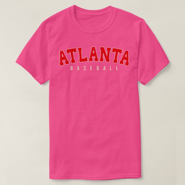 Atlanta Baseball TShirt (Design Front)