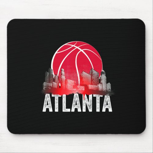 Atlanta Basketball  B_Ball City Georgia Fan Pride  Mouse Pad