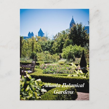 Atlanta Botanical Gardens Postcard