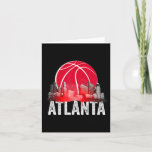 Atlanta Bysketbyll B-byll City Georgia Fan Pride  Card