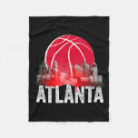 Atlanta Bysketbyll B-byll City Georgia Fan Pride  Fleece Blanket