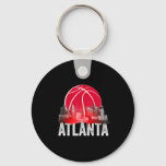 Atlanta Bysketbyll B-byll City Georgia Fan Pride  Keychain
