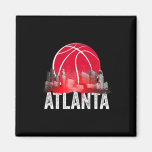 Atlanta Bysketbyll B-byll City Georgia Fan Pride  Magnet