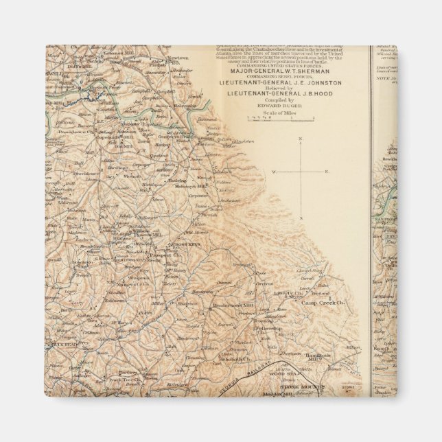 Atlanta Campaign 4th5th epochs Magnet (Front)