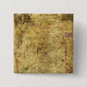 Atlanta Campaign - Civil War Panoramic Map 2 Button