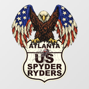 Atlanta Chapter - Decal Eagle Logo