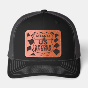 Atlanta Chapter - Leather Patch Hat 05