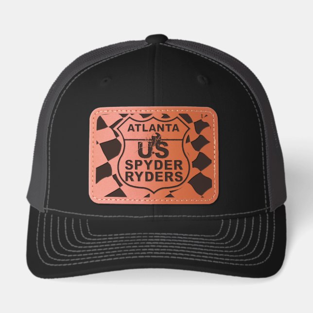 Atlanta Chapter - Leather Patch Hat 05 (Front)