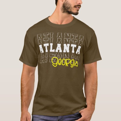Atlanta city Georgia Atlanta GA T_Shirt