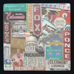 Atlanta Collage Coaster, Retro Atlanta, Atlanta   Stone Coaster<br><div class="desc">Atlanta Collage Coaster,  Atlanta Coasters,  Atlanta Gifts,  Atlanta Landmarks,  Atlanta Ornament,  Atlanta Christmas Ornament,  custom coasters by hazel,  coasters by hazel,  Atlanta Art,  Christmas Ornament, </div>