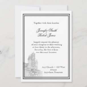 Atlanta Destination Wedding Invitation