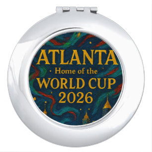 Atlanta Football Elegant Artwork 2026  Compact Mirror