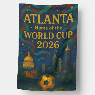 Atlanta Football Elegant Artwork 2026 House Flag