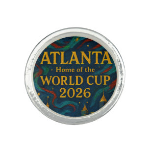 Atlanta Football Elegant Artwork 2026 Ring