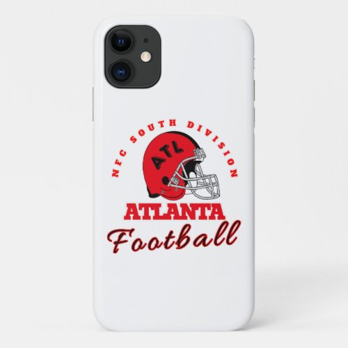Atlanta Football Vintage Style  iPhone 11 Case