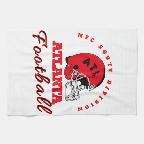 Atlanta Football Vintage Style  Kitchen Towel