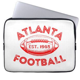Atlanta Football Vintage Style Laptop Sleeve