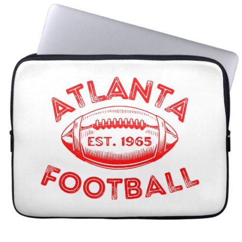 Atlanta Football Vintage Style  Laptop Sleeve