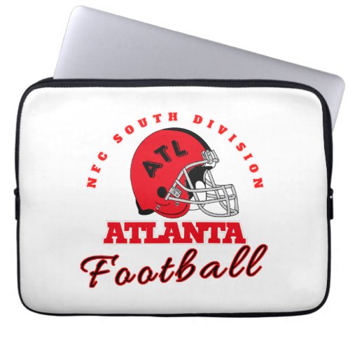 Atlanta Football Vintage Style  Laptop Sleeve