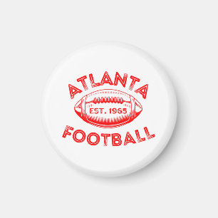 Atlanta Football Vintage Style Magnet