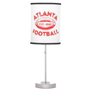 Atlanta Football Vintage Style Table Lamp