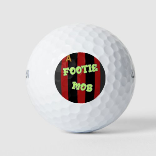 Atlanta Footie Mob United MLS Fans Golf Balls