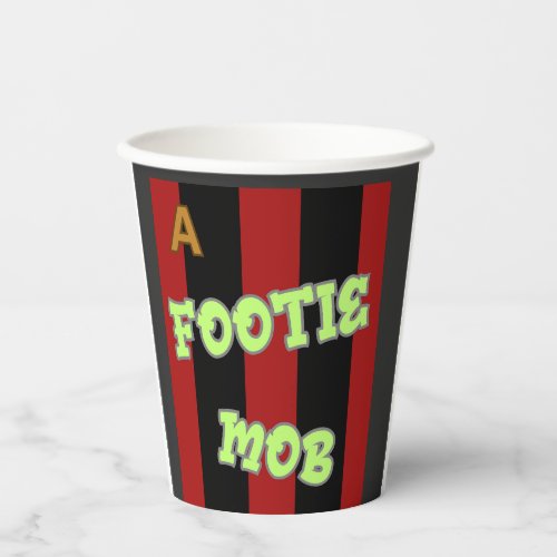 Atlanta Footie Mob United MLS Fans Paper Cups