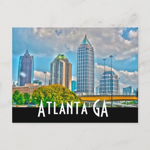 Atlanta GA Postcard