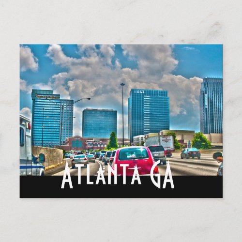 Atlanta GA Postcard