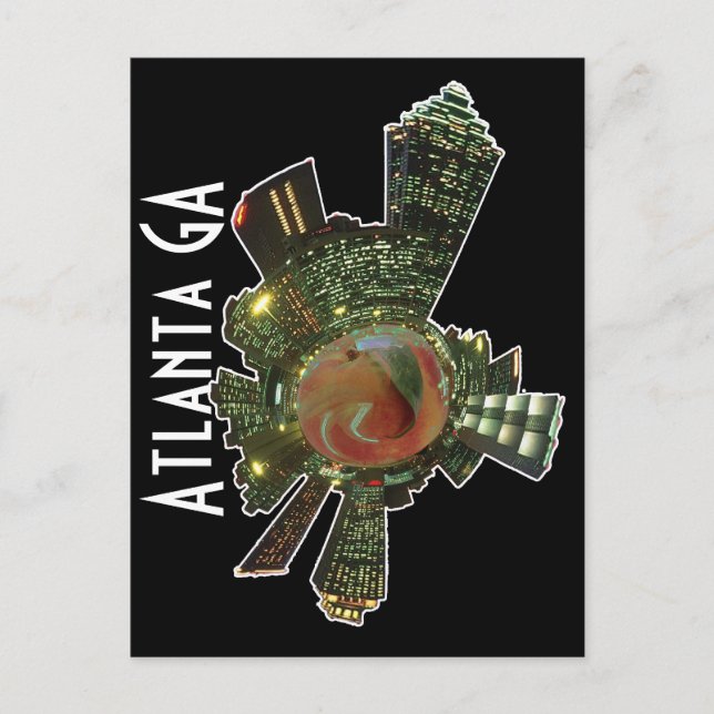 ATLANTA GA POSTCARD (Front)