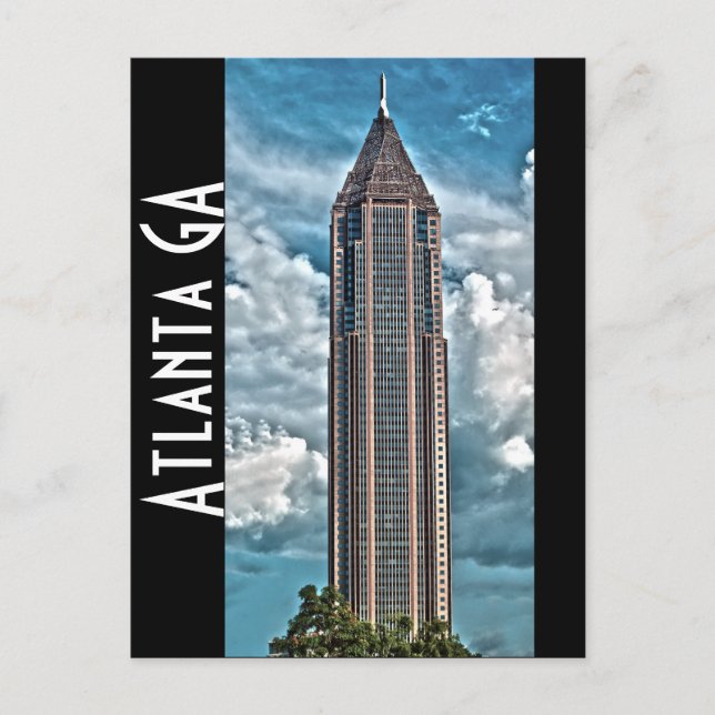ATLANTA GA POSTCARD (Front)
