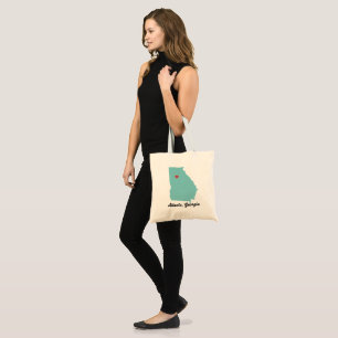 Atlanta, Georgia budget tote - cute for shopping Bag