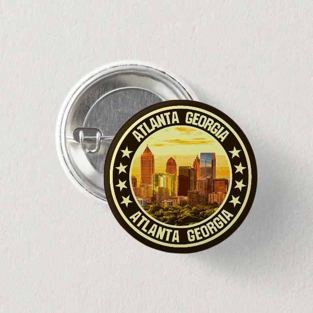Atlanta Georgia                                    Button (Front & Back)