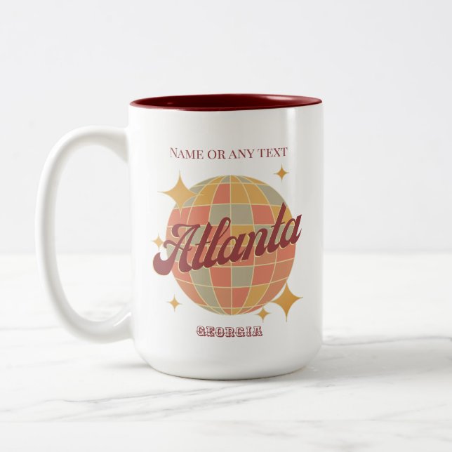 Atlanta Georgia City cup gift souvenir  (Left)
