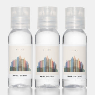 Atlanta, Georgia City Skyline Hand Sanitizer