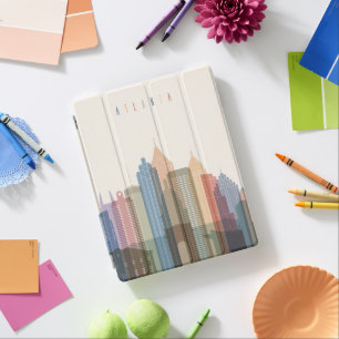 Atlanta, Georgia City Skyline iPad Smart Cover