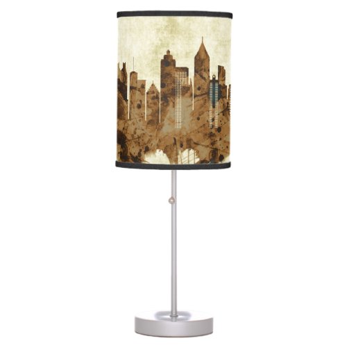 Atlanta Georgia Cityscape Table Lamp