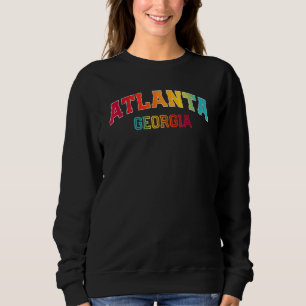 Atlanta Georgia Color Sweatshirt