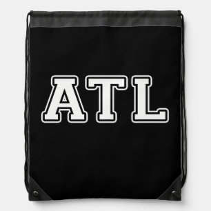 Atlanta Georgia Drawstring Bag